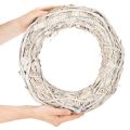 Wianek gałązkowy na drzwi, duża ozdoba 40cm | Floristik24.pl