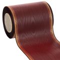 Floristik24 Wstążka wianek Bordeaux Moiré Wstążka ozdobna 125mm