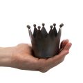 Korona metalowa, mała dekoracyjna korona do dekoracji stołu, 10cm | Floristik24.pl
