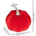 Dynia materiałowa jako dekoracja stołu, dekoracja jesienna, 13 cm, 3 sztuki | Floristik24.pl