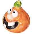 Dekoracyjna figurka dyni jako ciekawa ozdoba jesienna, 6 cm, 2 sztuki | Floristik24.pl