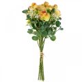 Floristik24 Bukiet sztucznych kwiatów deco Jaskier sztuczny żółty 32cm