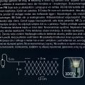Siatka świetlna LED 384 ciepła biel 3m x 3m do użytku zewnętrznego | Floristik24.pl