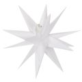 Floristik24 Dekoracyjna gwiazda LED, ciepła biel, zewnętrzna, z timerem, 40 cm