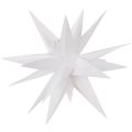 Floristik24 Gwiazda świąteczna LED, ciepła, biała, z timerem, zewnętrzna, 60 cm