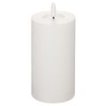 Świeca słupkowa LED, migocząca, z timerem, Ø7cm, 16cm | Floristik24.pl