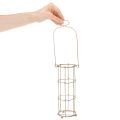 Latarnia ogrodowa, metalowa lampa wiatrowa Ø8,5cm H23/18,5/14,5cm zestaw 3-częściowy | Floristik24.pl