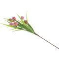 Floristik24 Sztuczne kwiaty kuliste Allium ozdobne cebulowe sztuczny róż 45cm