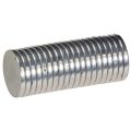 Floristik24 Okrągły dysk magnetyczny do świeczników i tacek metalowych, 1cm, 20 szt.