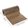 Papier do mankietów, wzór panterki, rolka 25 cm 100 m, do pakowania prezentów | Floristik24.pl