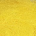 Floristik24 Naturalna trawa sizalowa włóknista dla rzemiosła Trawa sizalowa żółta 300g