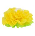 Floristik24 Kwiatek papierowy Ø28cm do zawieszenia zielono-żółty