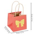 Papier do torebek prezentowych z motywem wstążki 12 cm 8 szt. | Floristik24.pl