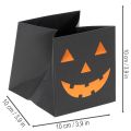 Doniczka z papierowej torby w kształcie dyni, dekoracja na Halloween, 10 cm, 6 szt. | Floristik24.pl
