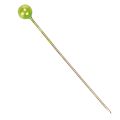 Zielone szpilki florystyczne z perłową główką, uniwersalne zastosowanie, Ø4mm, 40mm, 150 sztuk | Floristik24.pl