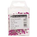 Szpilki florystyczne z perłową główką, różowe, Ø4mm, 40mm, 150 sztuk | Floristik24.pl