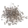 Floristik24 Szpilki florystyczne i dekoracyjne z perłową główką, srebrne, Ø4mm, 40mm, 150 sztuk