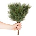 Sztuczna gałązka sosnowa dekoracyjna do kompozycji 39cm 6szt. | Floristik24.pl