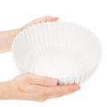 Miska dekoracyjna żebrowana, duża, 25cm | Floristik24.pl