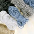 Floristik24 Craft Set Lehner Wool Blue/Grey/Nature