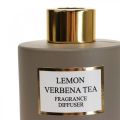 Floristik24 Dyfuzor zapachowy do pokoju pałeczki zapachowe Lemon Verbena Tea 75ml