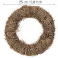 Floristik24 Pierścień z winorośli w kształcie wieńca 25 cm do majsterkowania i dekoracji