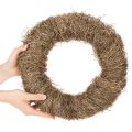 Wieniec z naturalnego materiału, naturalny wianek dekoracyjny do projektów DIY, 35 cm | Floristik24.pl
