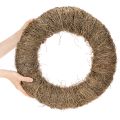 Wieniec winorośli, nieobrobiony, okrągły, naturalny wianek do rękodzieła, 45 cm | Floristik24.pl