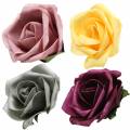 Róża piankowa Ø15cm różne kolory 4szt.