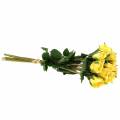 Floristik24 Róża żółta 42 cm 12 sztuk