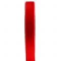 Floristik24 Wstążka aksamitna czerwona 20mm 10m