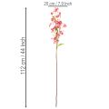 Sztuczna gałązka kwitnąca storczyk Oncidium dekoracja 112cm 3szt | Floristik24.pl
