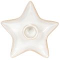 Ceramiczny świecznik gwiazda,