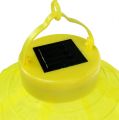 Floristik24 Lampion LED z solarem 20cm żółty