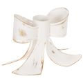 Floristik24 Świecznik w kształcie kokardy, 12 cm