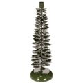 Floristik24 Świecznik w kształcie choinki, metal zielony, 45 cm