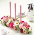 Floristik24 Kwiatowa dekoretka z pianki super z paskami samoprzylepnymi 2 sztuki