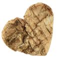 Floristik24 Dekoracja rozproszona drewniane serce drewniane serca kora brzozy 4cm 60szt