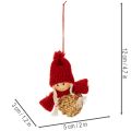 Zestaw ozdób słomkowych ozdoby choinkowe figurki i gwiazdki 6cm 30szt | Floristik24.pl
