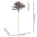 Sztuczne kwiaty woskowe sukulenty, dekoracja 10cm, 6 szt. | Floristik24.pl