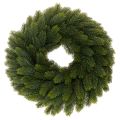 Floristik24 Wieniec z gałązek jodłowych, zielony, okrągły, 50 cm