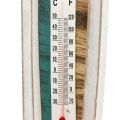 Floristik24 Drewniany termometr w kształcie łódki do powieszenia 46cm 1szt