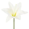 Floristik24 Sztuczne białe kwiaty lilii tygrysiej do wazonów i kompozycji, bukiet 29 cm, 6 sztuk