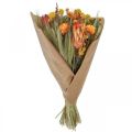Floristik24 Bukiet suszonych kwiatów Bukiet kwiatów polnych Pomarańczowy W50cm 300g
