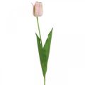 Floristik24 Tulipan sztuczny różowy kwiat łodygi W67cm