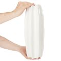 Wazon żebrowany, nowoczesny ceramiczny wazon na suszone kwiaty, 40 cm | Floristik24.pl