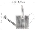 Doniczka vintage Ø17cm, dekoracyjna konewka, metalowa doniczka shabby chic | Floristik24.pl