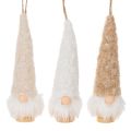 Floristik24 Dekoracyjna figurka krasnala z brodą do zawieszenia, 17 cm, 6 szt.