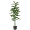 Sztuczne drzewko bambusowe, zielone, 132 cm, roślina doniczkowa | Floristik24.pl