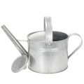 Stara cynkowa konewka, 27 cm - doniczka do ogrodu i na patio, metalowa | Floristik24.pl